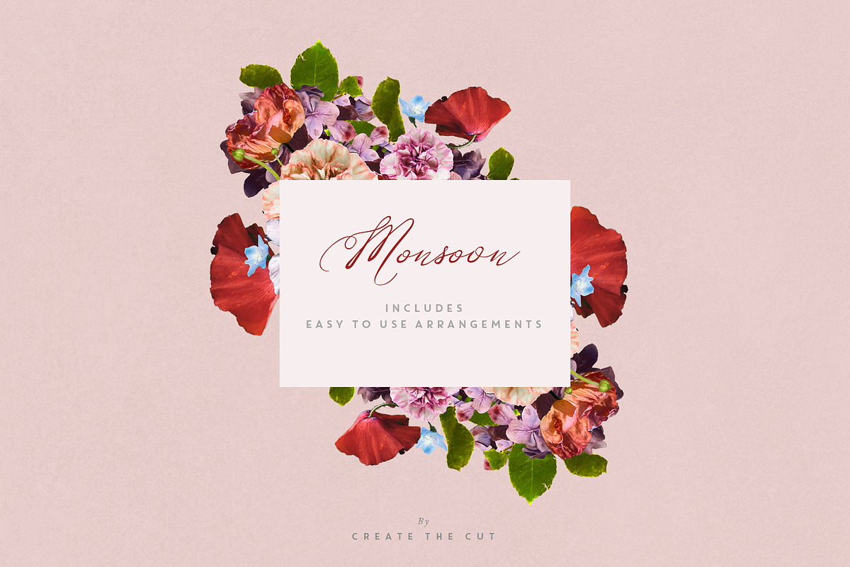 Digital Floristry - Monsoon in Illustrations - product preview 8