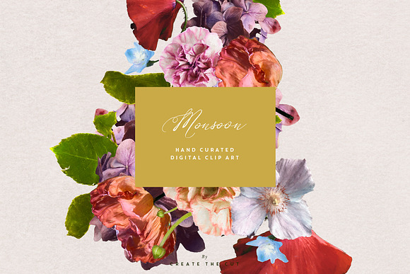 Digital Floristry - Monsoon in Illustrations - product preview 1
