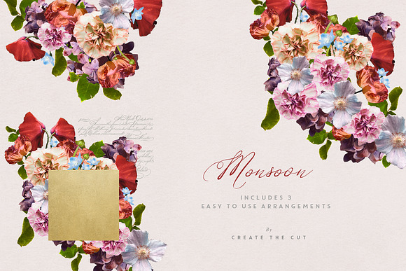 Digital Floristry - Monsoon in Illustrations - product preview 2