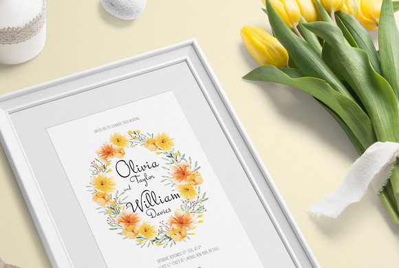 Colorista - Wedding Invitations v2 in Wedding Templates - product preview 2
