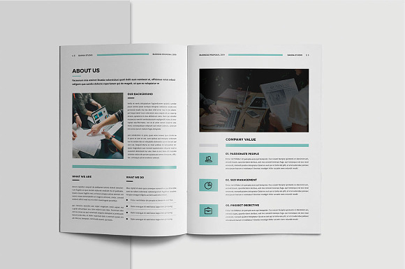 Project Proposal in Brochure Templates - product preview 2