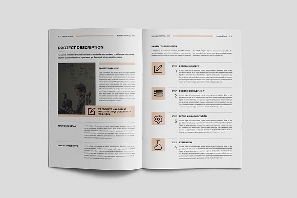Project Proposal in Brochure Templates - product preview 9