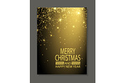 Merry Christmas, New Year Vector Illustration