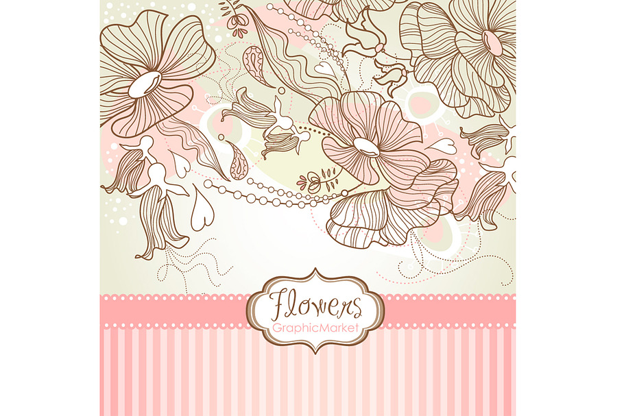 Flower Designs and floral borders