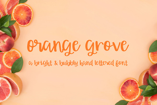 Orange Grove Script