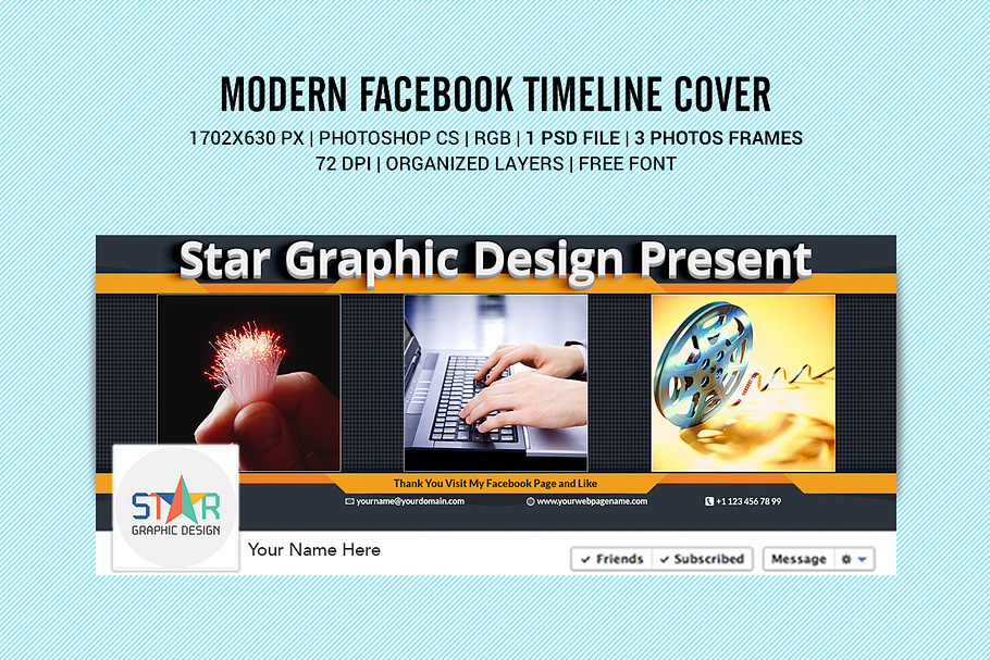 Modern Facebook Timeline Cover