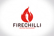 Chilli Flame Logo Template