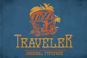 Traveler Modern Label Typeface