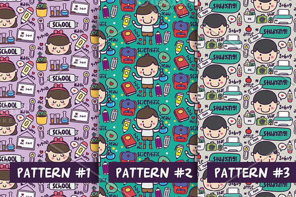 12 back to school patterns in Patterns - product preview 1