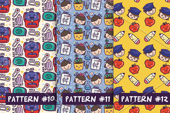 12 back to school patterns in Patterns - product preview 4