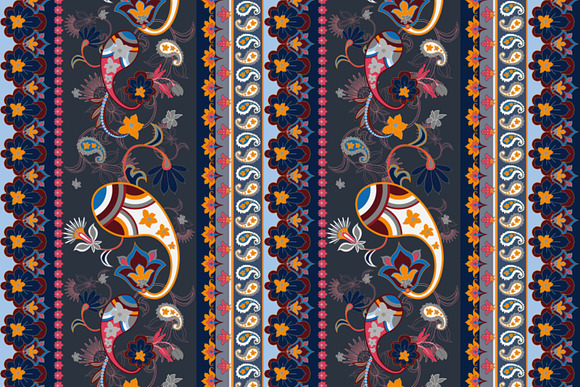Boho Art Vector Seamless Pattern in Patterns - product preview 6