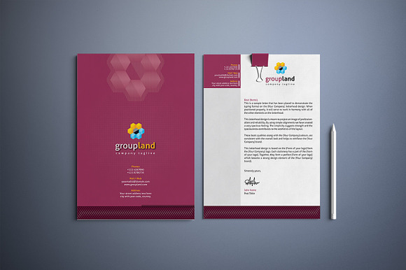 Identity Template in Stationery Templates - product preview 2