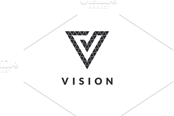 Letter V Logo in Logo Templates - product preview 2