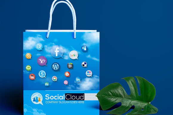 Stationery Branding for Social Media in Branding Mockups - product preview 10