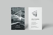 Alfred. Business Card Template