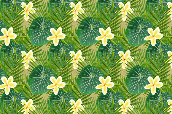 Tropical Foliage PNGGraphic Elements in Objects - product preview 2