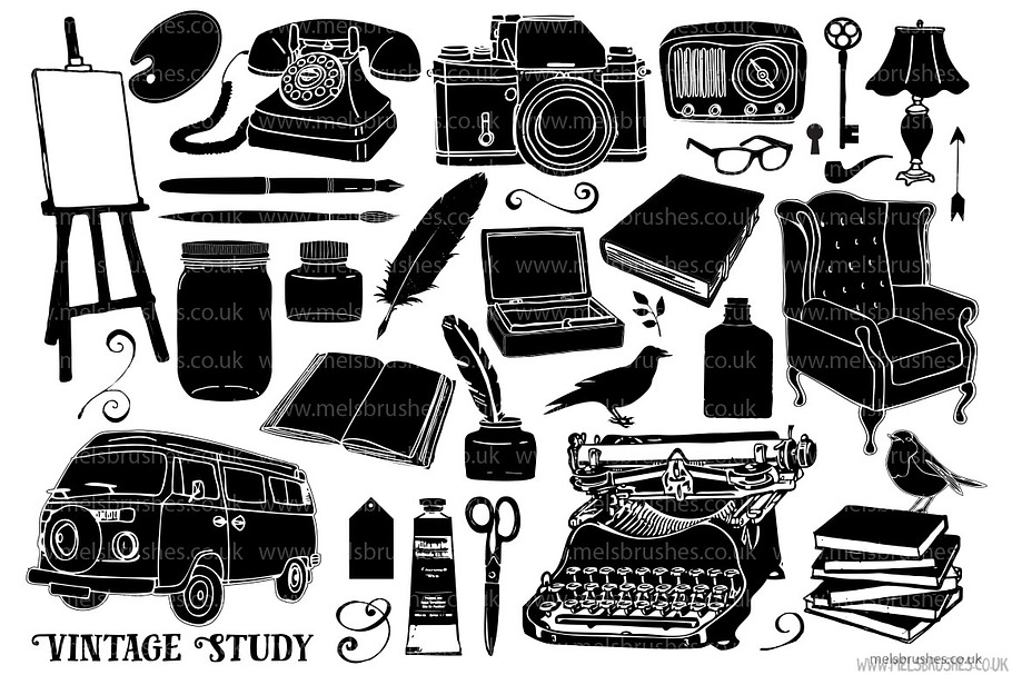 Vintage Study in Illustrations - product preview 8