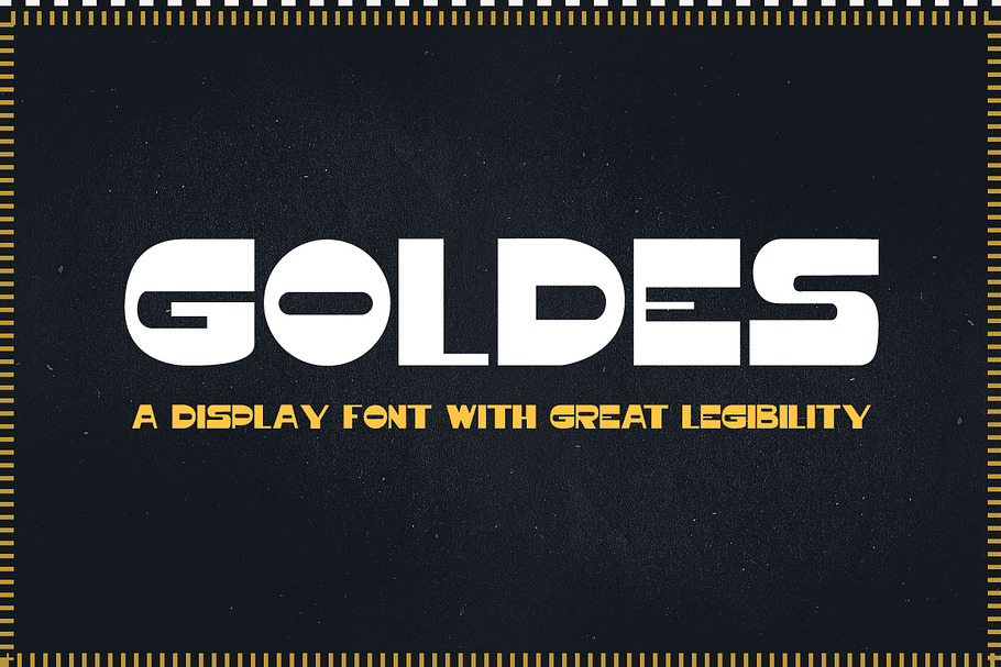 Goldes Font