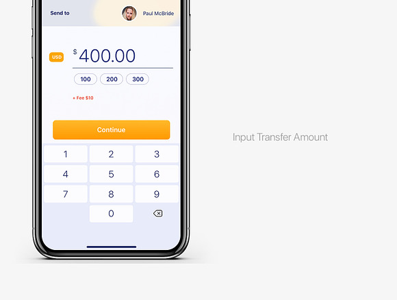 Finansi 25 iOS screen Financial App in UI Kits and Libraries - product preview 1