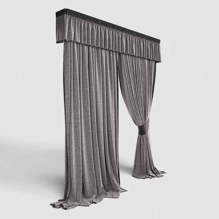 curtain_31 in Furniture - product preview 1