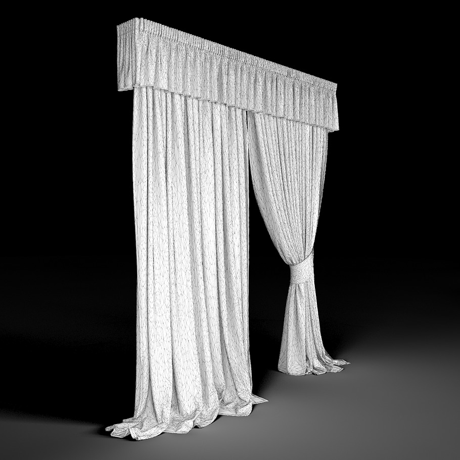 curtain_31 in Furniture - product preview 3