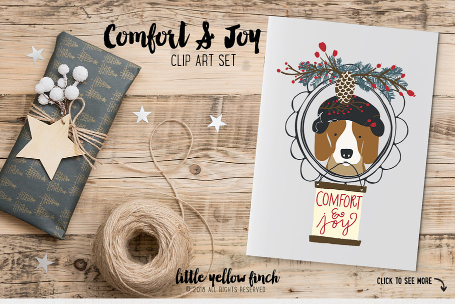 Comfort & Joy in Illustrations - product preview 8