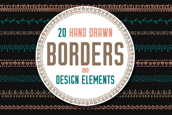 Borders, elements and brushes
