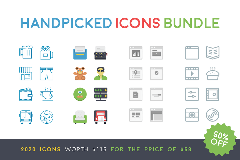 The Handpicked Icons Bundle