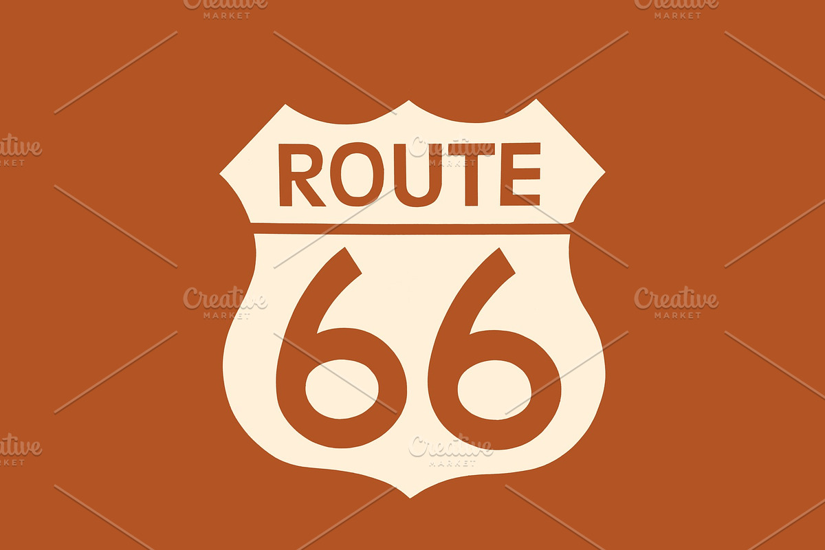 Route 66. in Illustrations - product preview 8