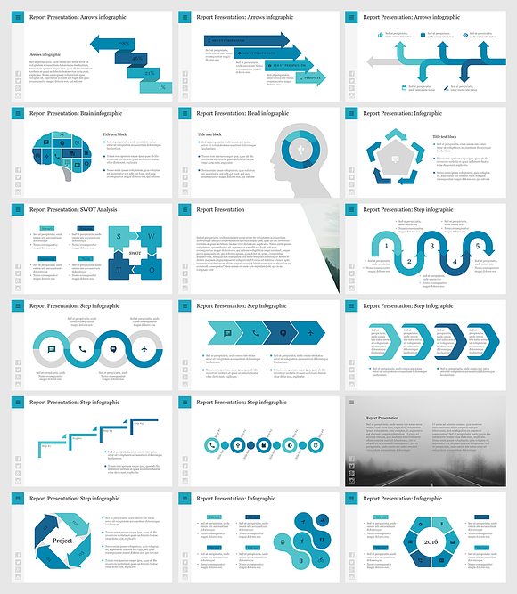 Report PowerPoint Template in PowerPoint Templates - product preview 2