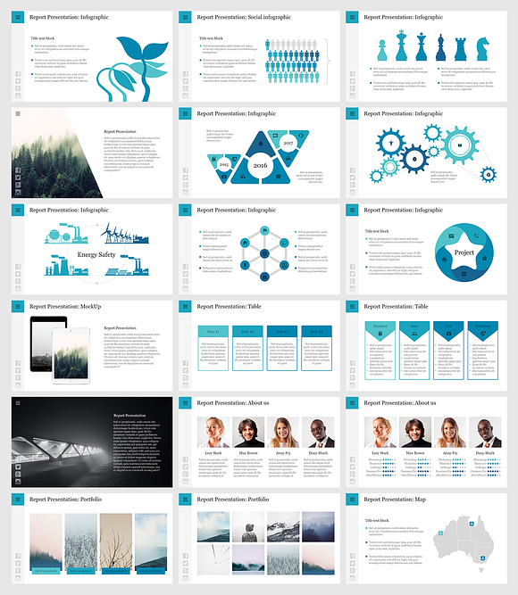 Report PowerPoint Template in PowerPoint Templates - product preview 5