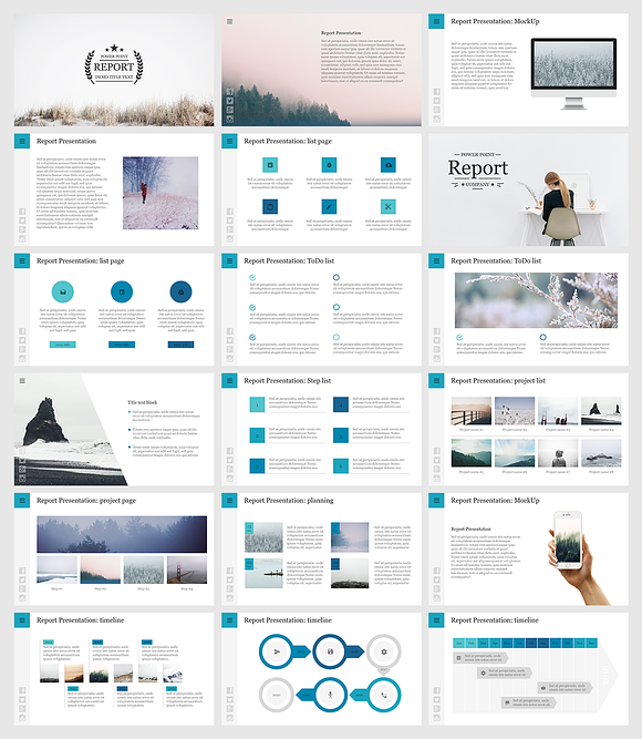 Report PowerPoint Template in PowerPoint Templates - product preview 6