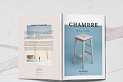 Chambre magazine template