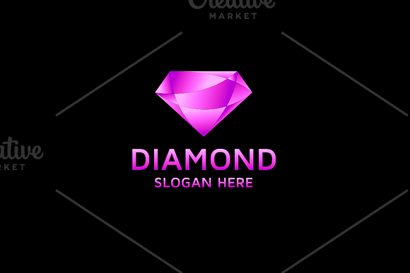 Diamond Jewelry Logo in Logo Templates - product preview 2