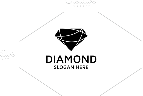 Diamond Jewelry Logo in Logo Templates - product preview 6