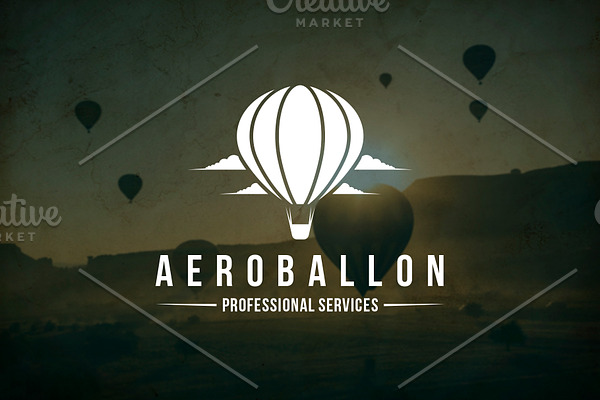 Sky Balloon Creative Logo