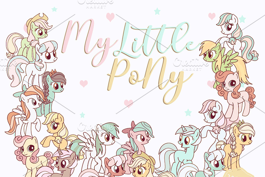My Little Pony Clipart Unicorn PNG