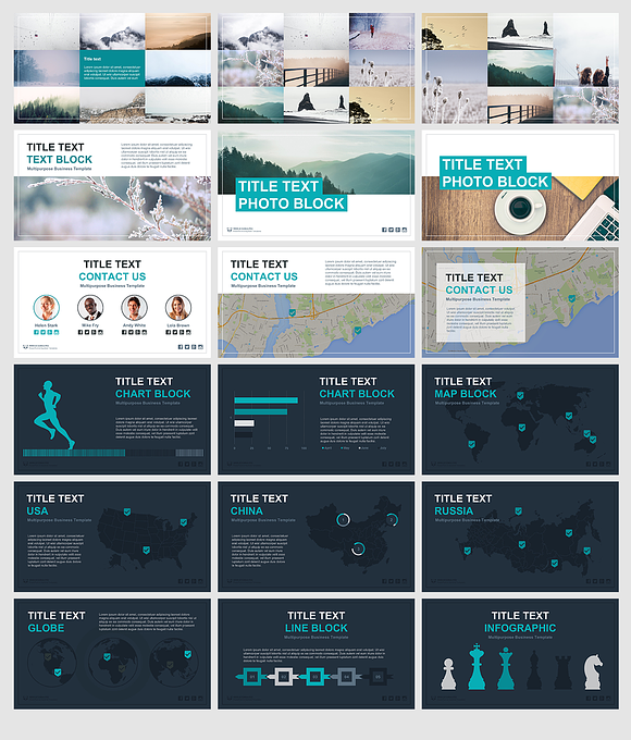Business Idea Keynote template in Keynote Templates - product preview 7