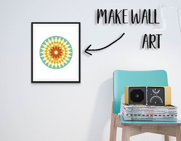 Simple Mandalas in Objects - product preview 1