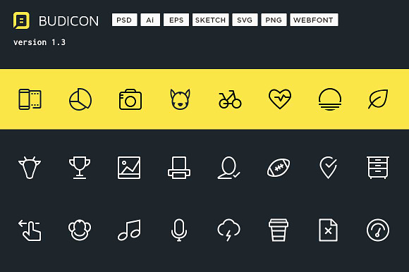Budicon -850 Scalable Vector Icon in UI Icons - product preview 3