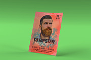 DJ Hipster Flyer Template