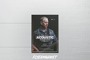 Christmas Acoustic Concert Flyer