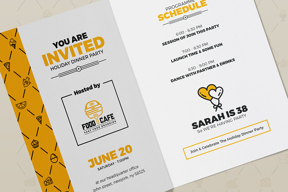 Grand Opening Invitation Card in Wedding Templates - product preview 2