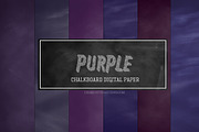 Purple Chalkboard Backgrounds
