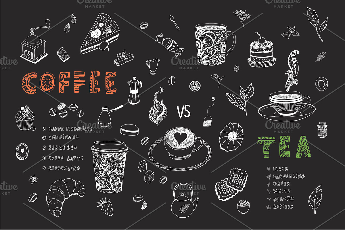 Coffee vs Tea in Patterns - product preview 8