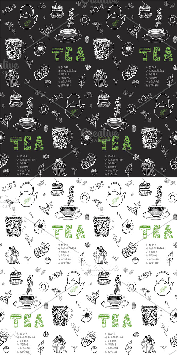 Coffee vs Tea in Patterns - product preview 3