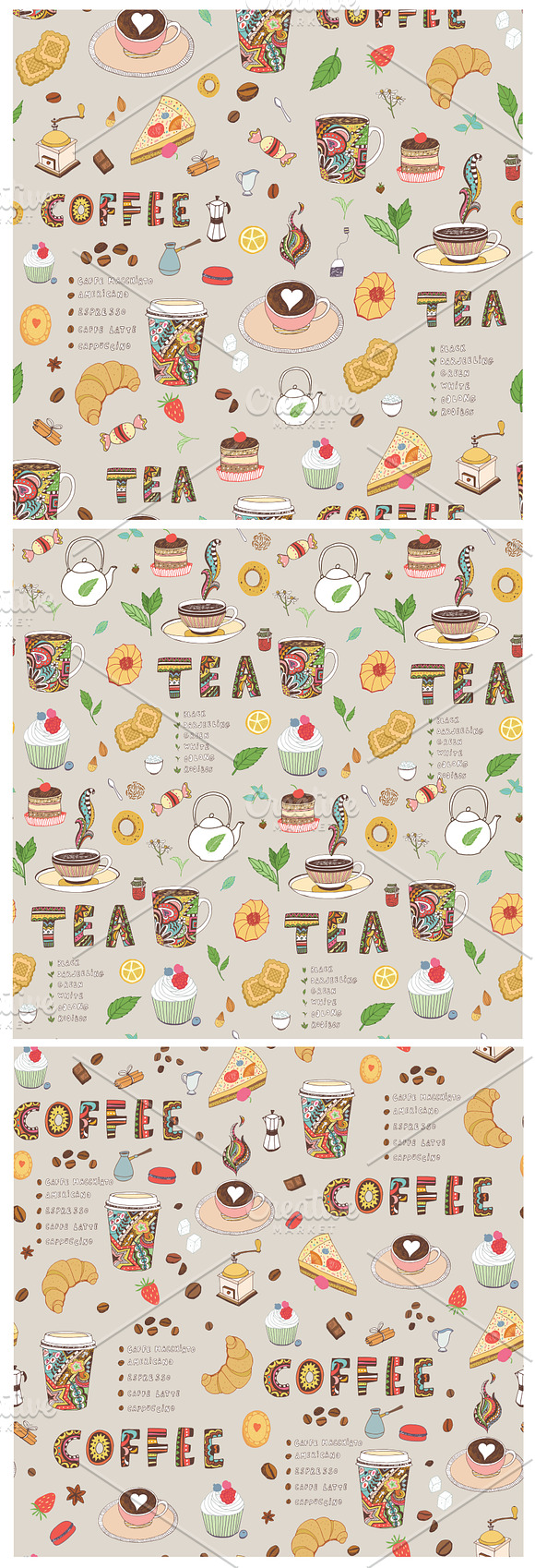 Coffee vs Tea in Patterns - product preview 4