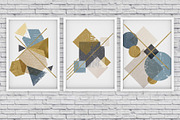 3 GRUNGE abstract posters!