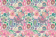 2 Floral Seamless Patterns