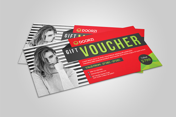 Gift Voucher Bundle in Card Templates - product preview 3